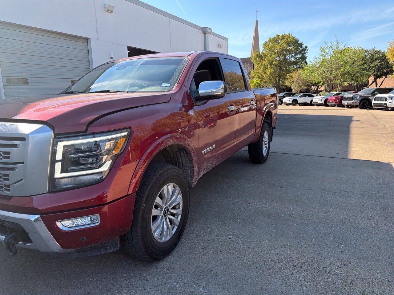 Used 2023 Nissan Titan Platinum Reserve w/ Moonroof Package AWD/4WD image 8