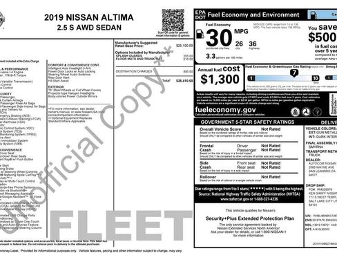 Used 2019 Nissan Altima 2.5 S image 2