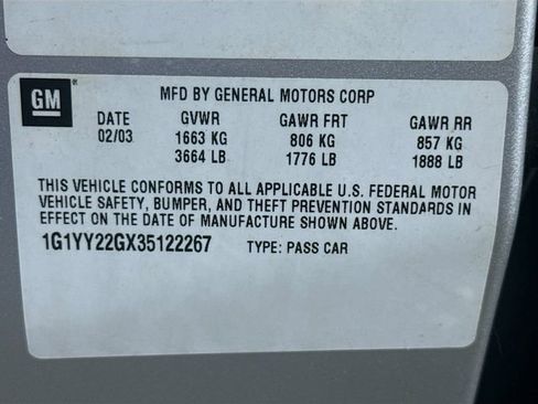 Used 2003 Chevrolet Corvette Coupe RWD image 29