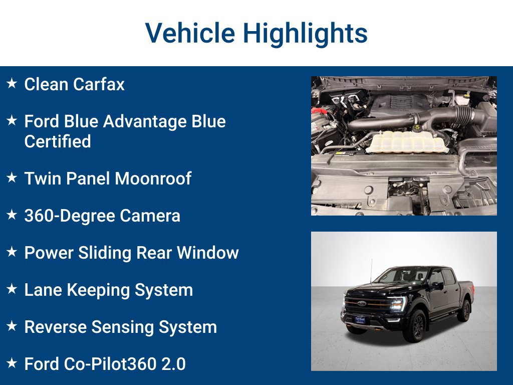 Used 2023 Ford F150 Tremor w/ Equipment Group 402A High AWD/4WD image 3