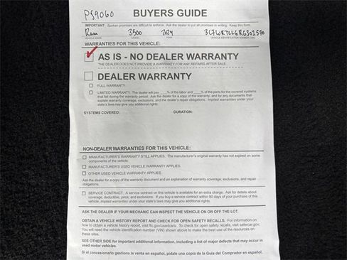 Used 2024 RAM 3500 SLT w/ Quick Order Package 2YG SLT image 45