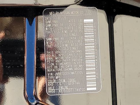 New 2026 Nissan Rogue Platinum image 12