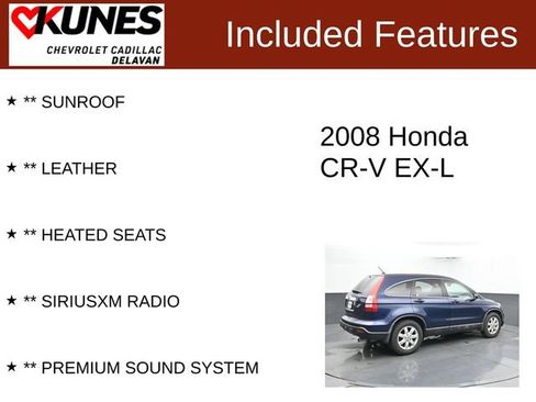 Used 2008 Honda CR-V EX-L image 3