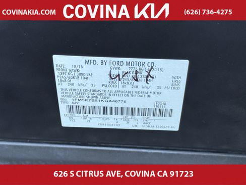 Used 2019 Ford Explorer FWD image 32