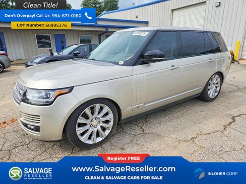Used 2014 Land Rover Range Rover Long Wheelbase Supercharged AWD/4WD image 1