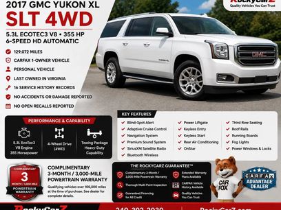 Used 2017 GMC Yukon XL SLT w/ Open Road Package