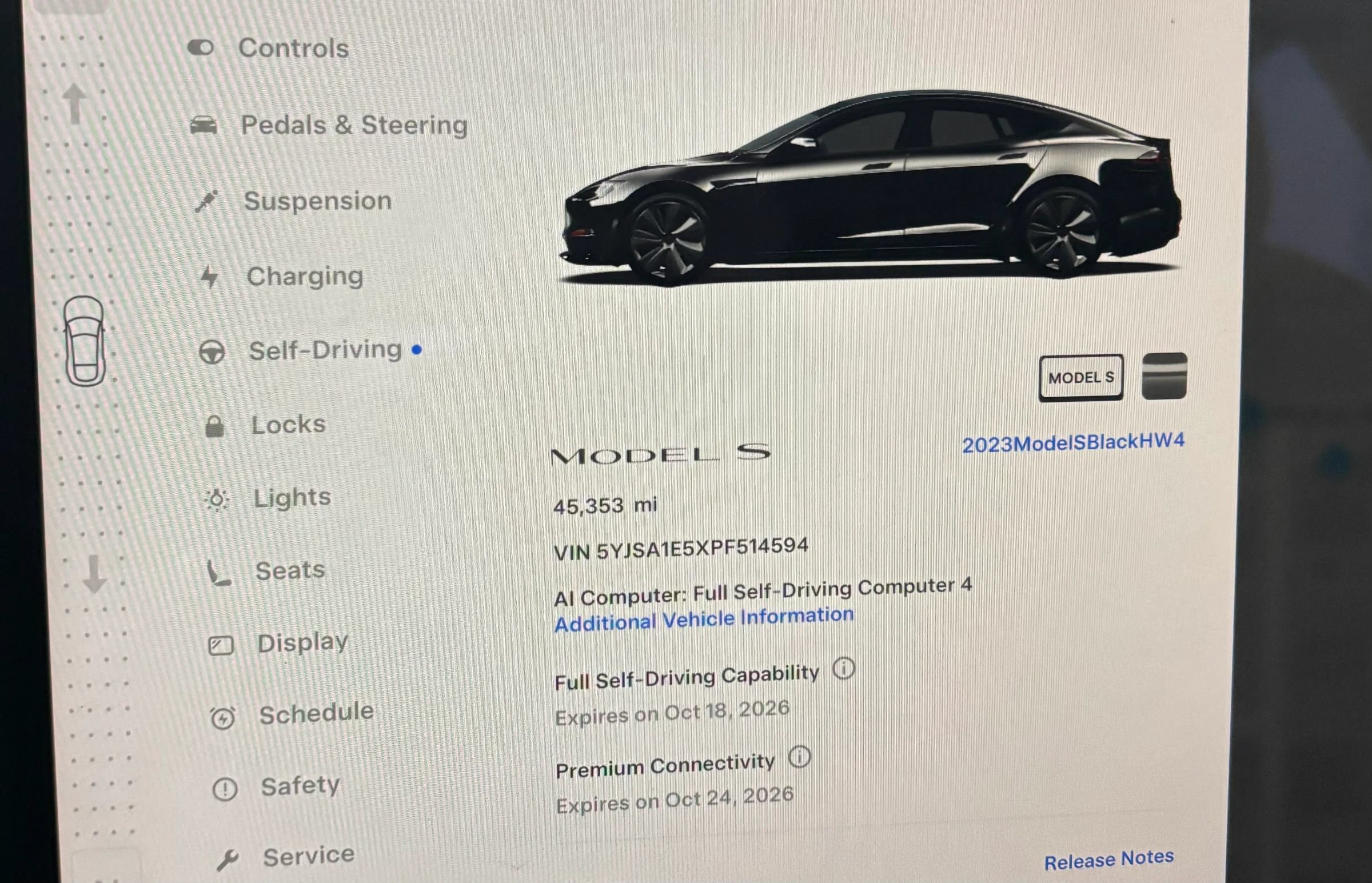 Used 2023 Tesla Model S Standard Range AWD/4WD image 10