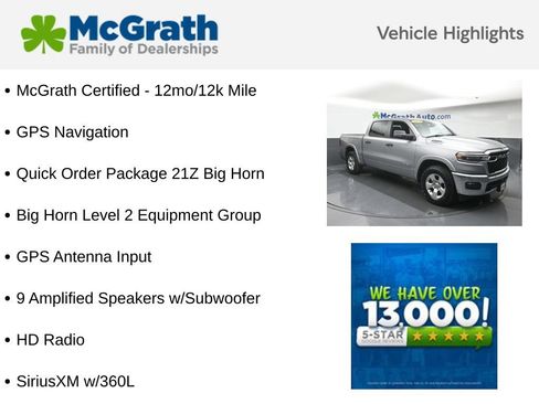 Used 2025 RAM 1500 Big Horn AWD/4WD image 6