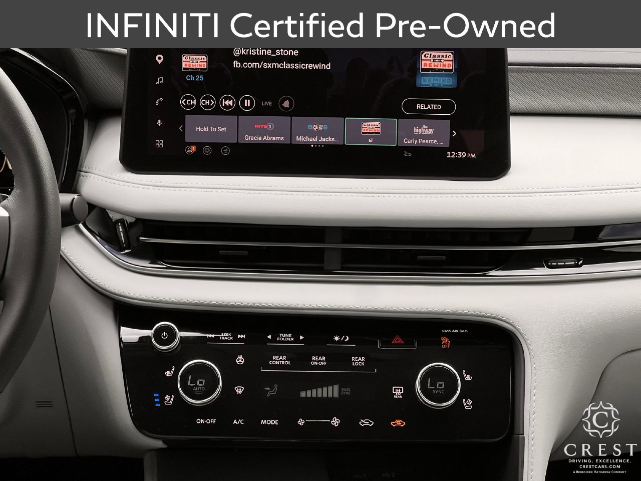 Certified 2027 INFINITI QX60 Luxe w/ Cargo Package FWD image 17