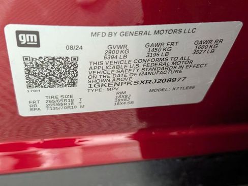 Certified 2024 GMC Acadia AT4 w/ LPO, Floor Liner Package image 39