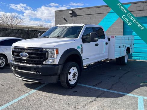 Used 2022 Ford F550 4x4 Crew Cab Super Duty w/ Power Equipment Group image 4
