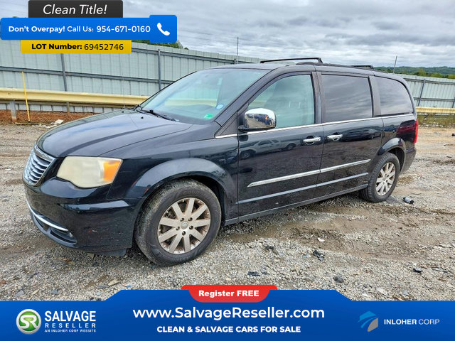 Used 2012 Chrysler Town & Country Touring-L w/ Entertainment Group #2 FWD image 1