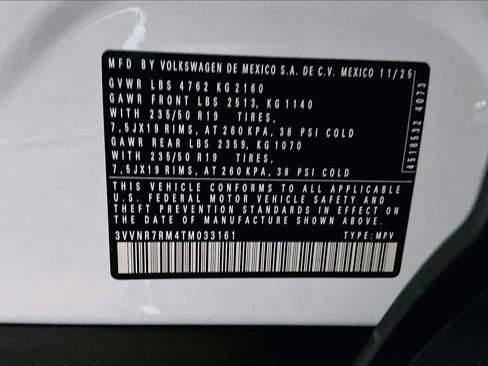 New 2026 Volkswagen Tiguan SE image 19