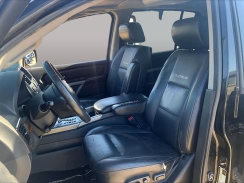 Used 2015 Nissan Armada Platinum w/ 2nd Row Captain Seat Package RWD image 8