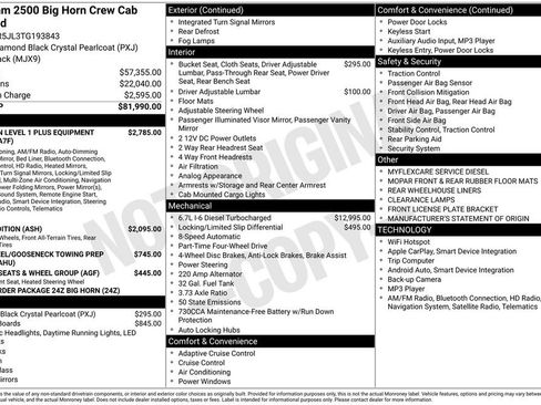 New 2026 RAM 2500 Big Horn AWD/4WD image 6