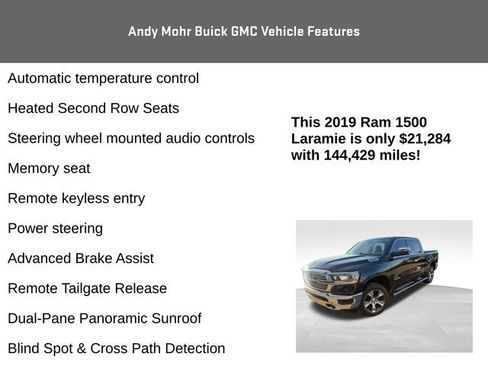 Used 2019 RAM 1500 Laramie image 16