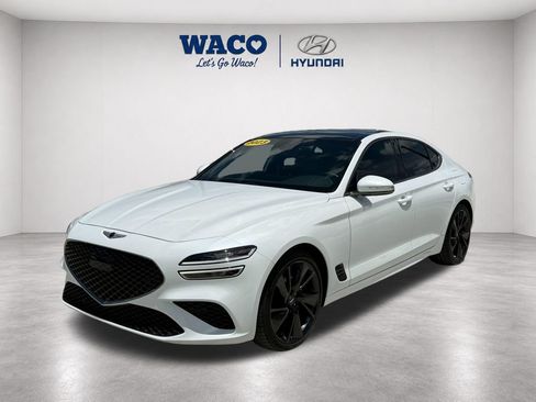 Used 2023 Genesis G70 2.0T w/ Sport Prestige Package RWD image 3