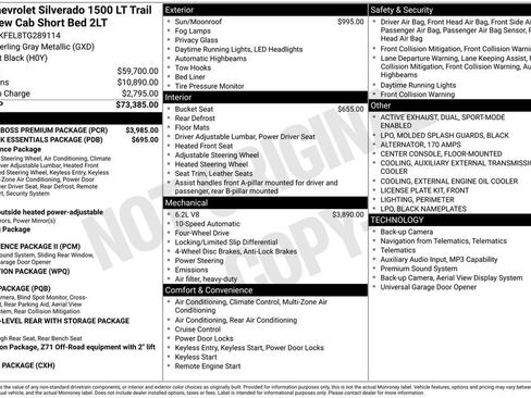 New 2026 Chevrolet Silverado 1500 LT Trail Boss w/ LT Trail Boss Premium Package AWD/4WD image 8