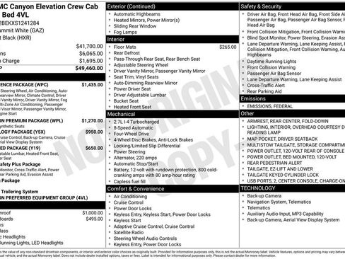 New 2025 GMC Canyon Elevation w/ Convenience Package image 37