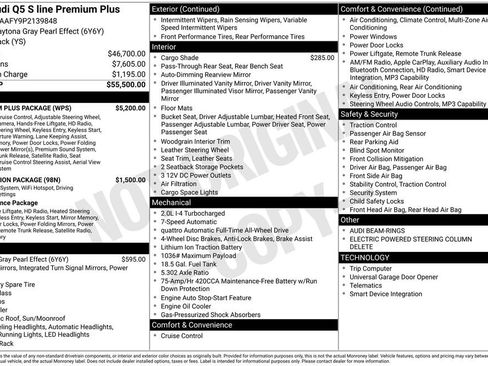 Certified 2023 Audi Q5 2.0T Premium Plus w/ Premium Plus Package AWD/4WD image 47