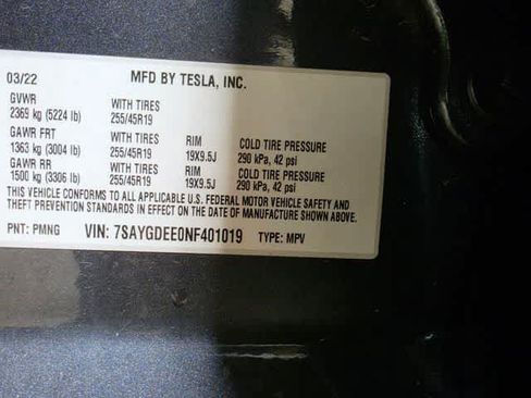 Used 2022 Tesla Model Y Long Range AWD/4WD image 9