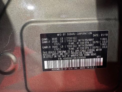 Used 2019 Subaru Outback 2.5i Premium AWD/4WD image 27