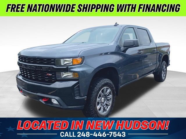 Used 2022 Chevrolet Silverado 1500 Custom Trail Boss w/ Safety Confidence Package AWD/4WD image 1