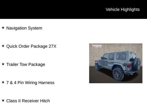 Used 2022 Jeep Wrangler Unlimited Rubicon w/ Trailer Tow Package image 2