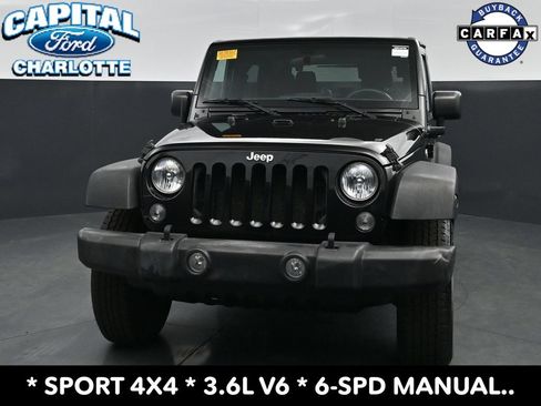 Used 2017 Jeep Wrangler Sport w/ Quick Order Package 23S AWD/4WD image 2