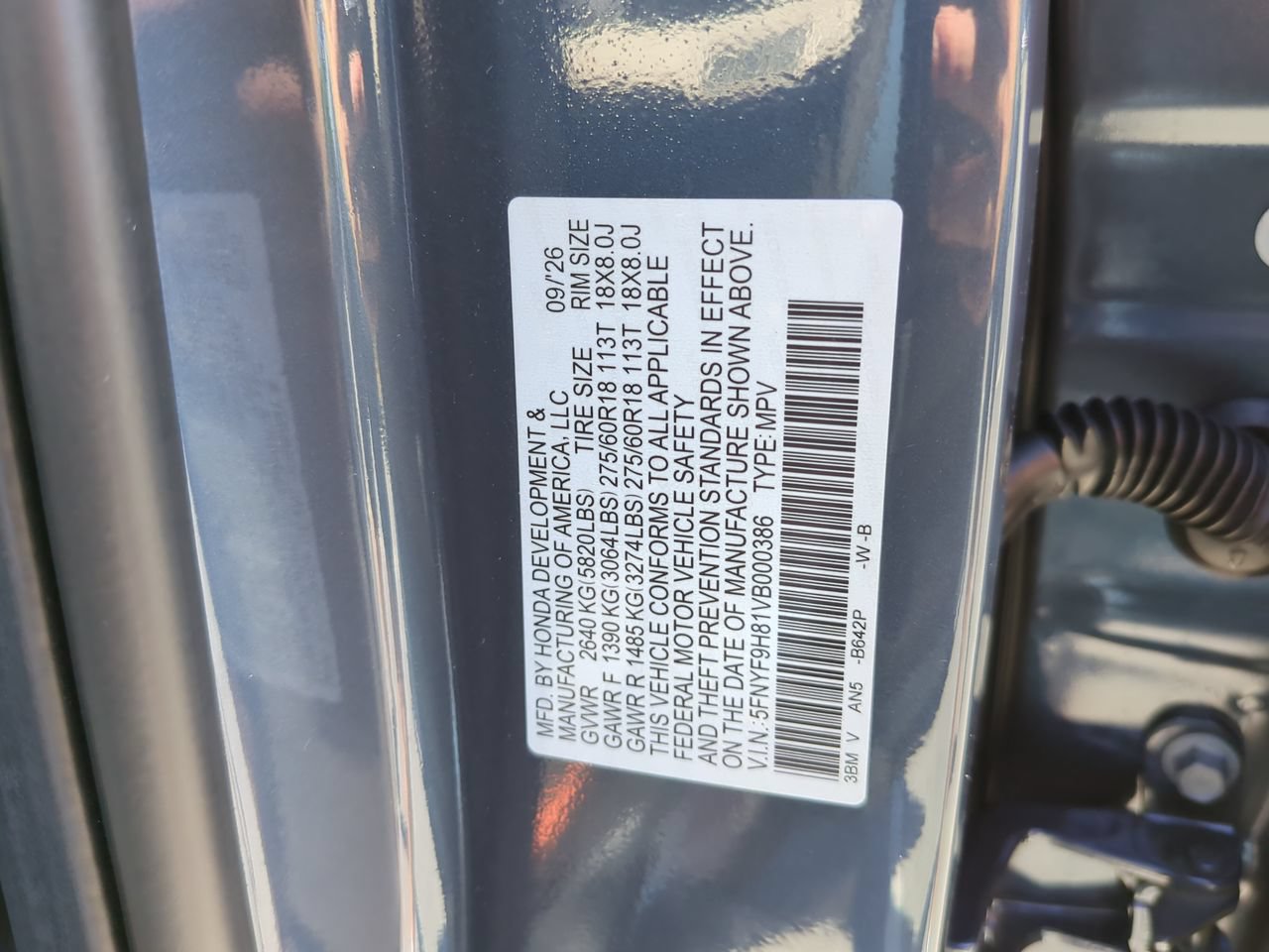 New 2027 Honda Passport TrailSport Elite image 26