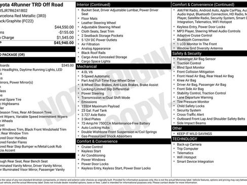 Used 2024 Toyota 4Runner TRD Off-Road image 2