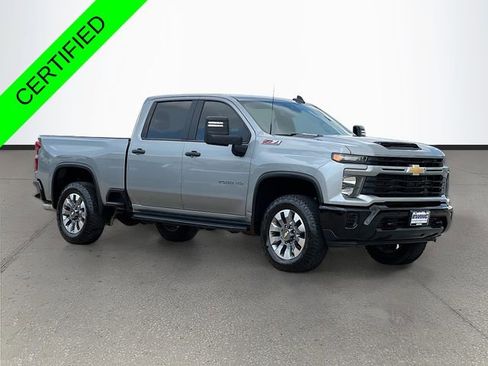 Certified 2025 Chevrolet Silverado 2500 Custom w/ Custom Value Package AWD/4WD image 1