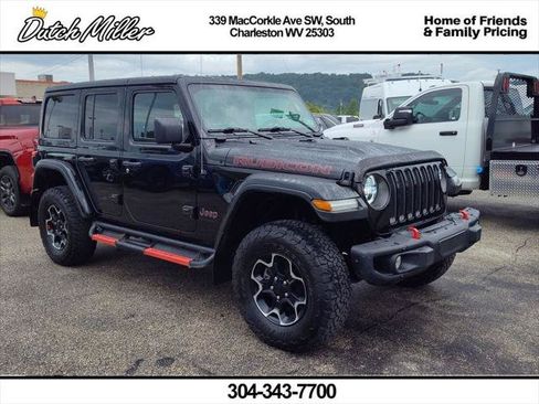 Certified 2023 Jeep Wrangler Unlimited Rubicon w/ Steel Bumper Group AWD/4WD image 1