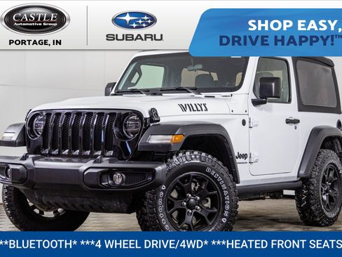 Used 2021 Jeep Wrangler Willys w/ LED Headlamp & Fog Lamp Group image 1