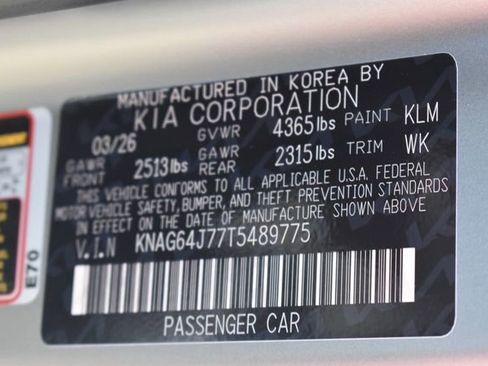 New 2026 Kia K5 GT-Line FWD image 36