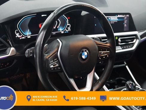 Used 2021 BMW 330e w/ Premium Package RWD image 20