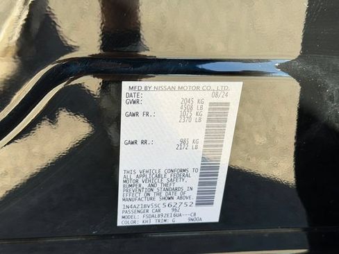 Certified 2025 Nissan Leaf S FWD image 29