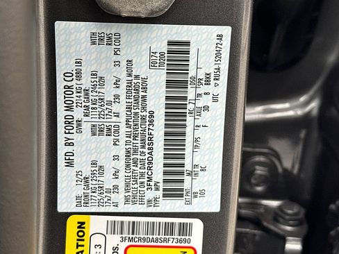 New 2025 Ford Bronco Sport Badlands w/ Badlands Tech Package image 26