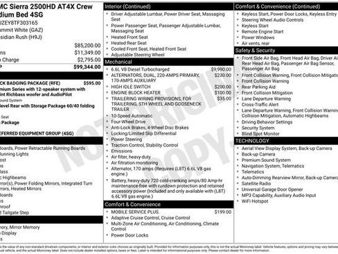 New 2026 GMC Sierra 2500 AT4X w/ LPO, Black Badging Package AWD/4WD image 24