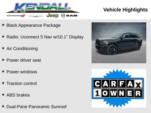 Certified 2024 Jeep Grand Cherokee Limited w/ Black Appearance Package image 4