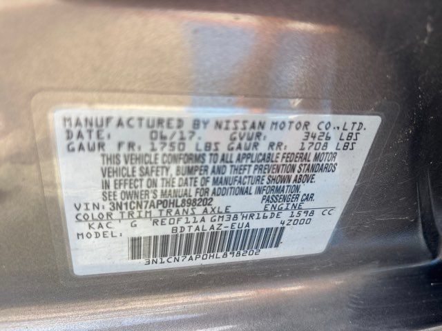 Used 2017 Nissan Versa S Plus FWD image 50