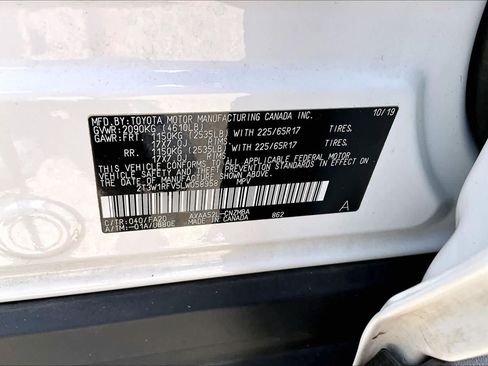 Certified 2020 Toyota RAV4 XLE w/ Convenience Package FWD image 36