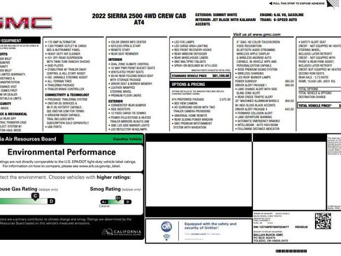 Used 2022 GMC Sierra 2500 AT4 w/ AT4 Preferred Package AWD/4WD image 4