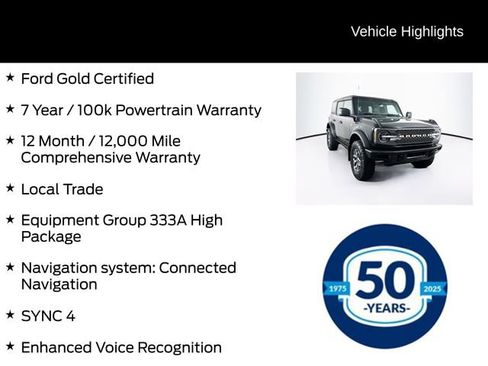 Certified 2023 Ford Bronco Badlands image 6