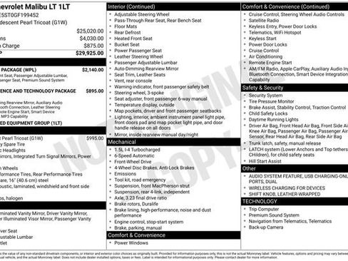 Used 2016 Chevrolet Malibu LT w/ Leather Package image 5