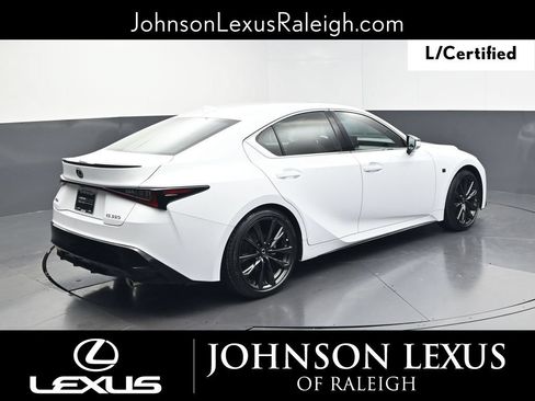Certified 2025 Lexus IS 350 F Sport w/ Accessory Package RWD image 9