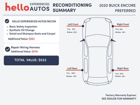 Used 2020 Buick Encore Preferred FWD image 3