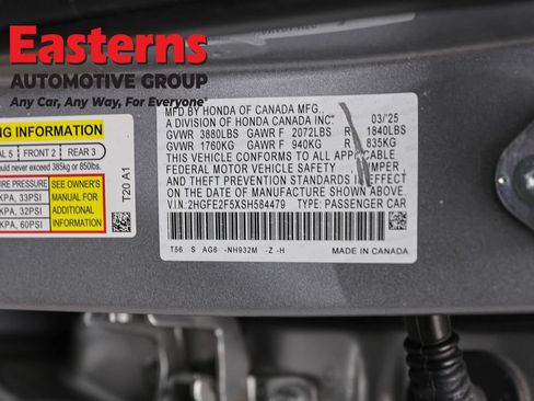 Used 2025 Honda Civic Sport image 33