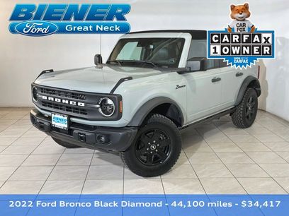 Used 2022 Ford Bronco Black Diamond