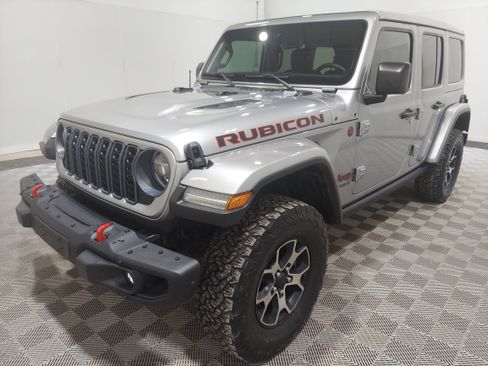 Used 2021 Jeep Wrangler Unlimited Rubicon w/ Uconnect 4C Nav & Sound Group AWD/4WD image 1
